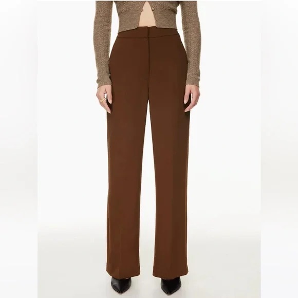 Aritzia Pants - NWT Aritzia Alanya pant in cognac